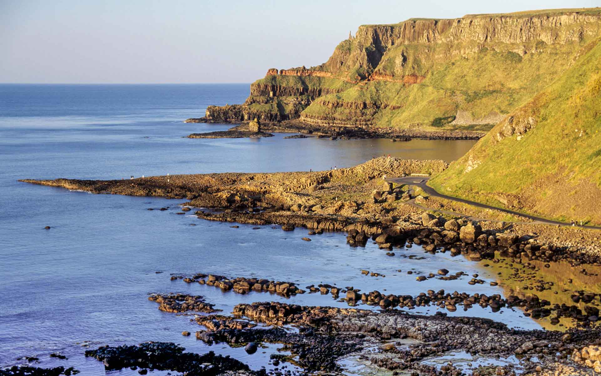The cliffs of the Causeway Coast